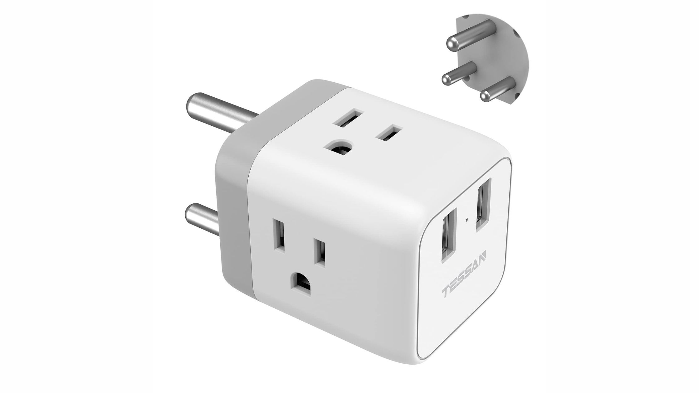TESSAN South Africa Power Adapter with USB Ports