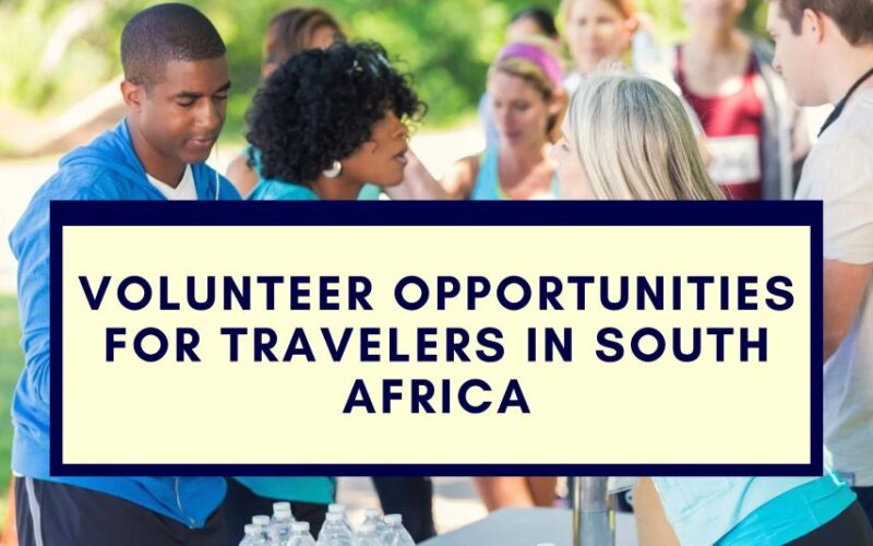 Volunteer opportunities for travelers in South Africa's rural communities