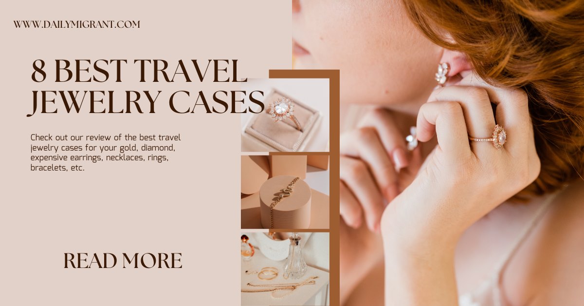 Travel jewelry cases