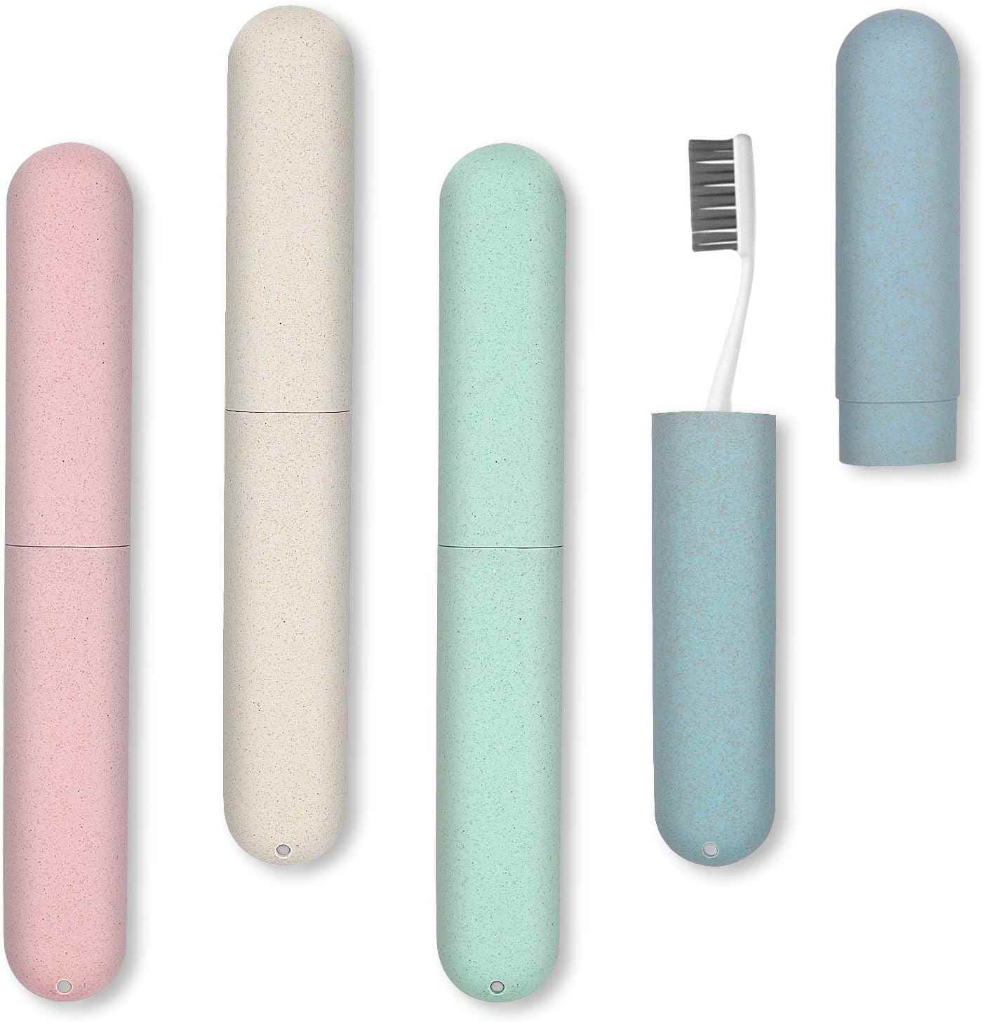 NEXCURIO Portable Travel Toothbrush Case