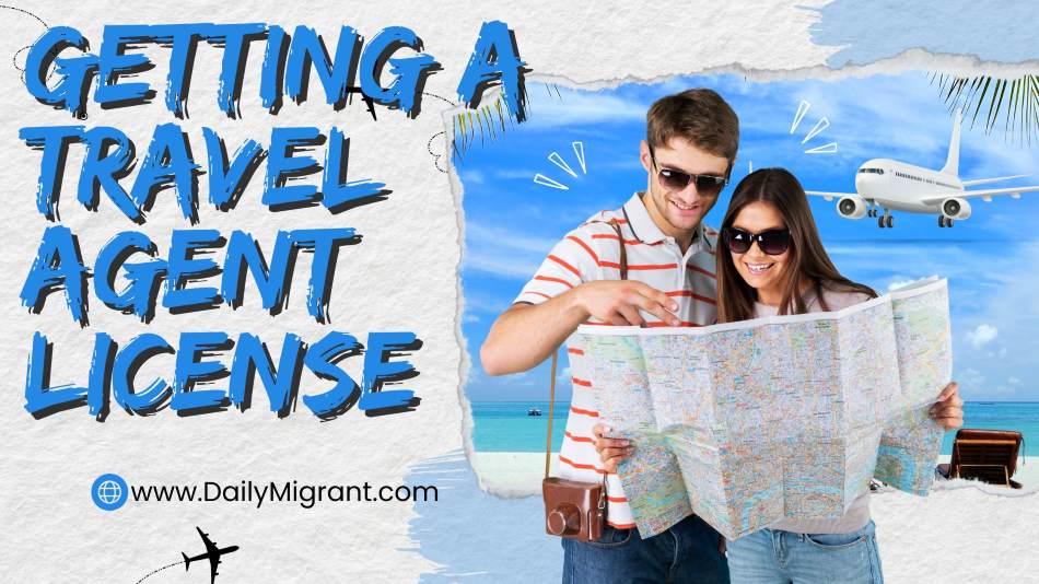 check travel agent license number