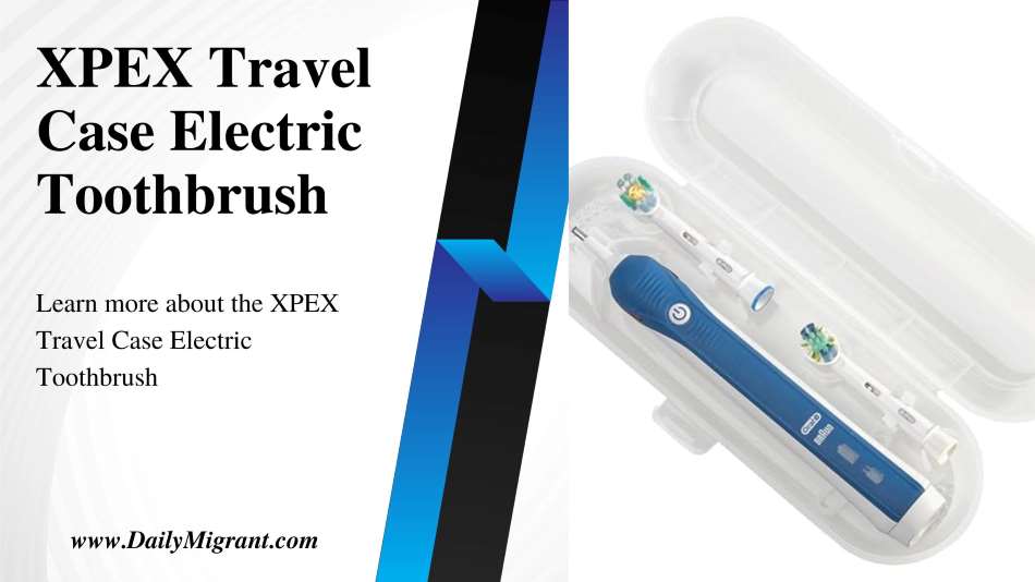 XPEX Travel Case Electric Toothbrush