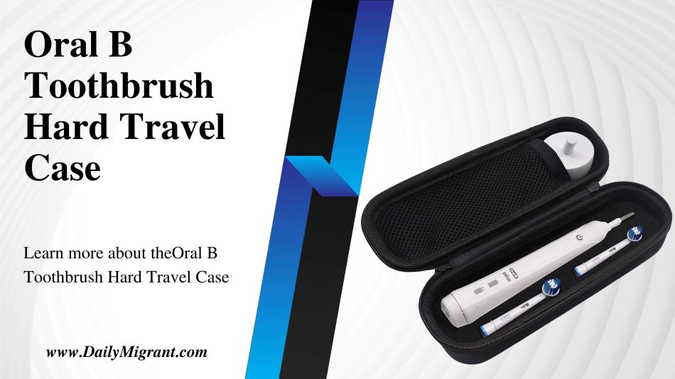 Oral B Toothbrush Hard Travel Case