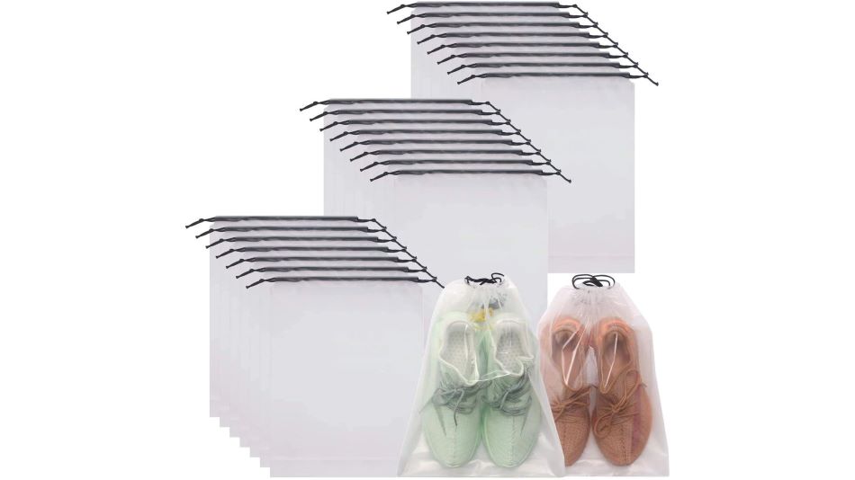 COIDEA Clear Shoe Bags